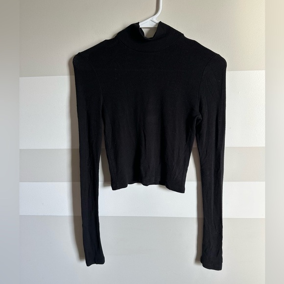 Aritzia Wilfred New Only Waist Turtleneck long sleeve top - Picture 2 of 3